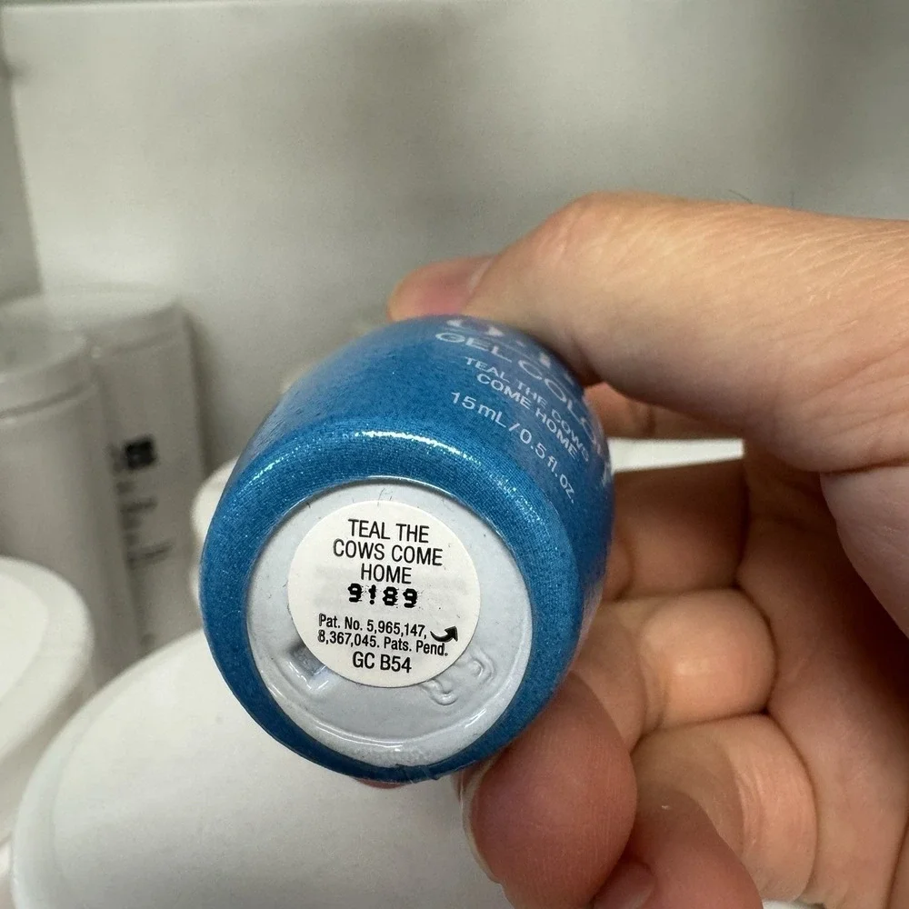 OPI GelColor Soak-Off Gel Polish 0.5 oz GCB54A - Teal The Cows Come Home - NEW